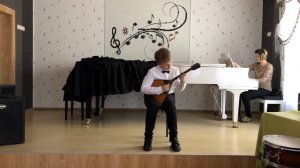 Войтенко Іван, балалайка В. Котельников «Ах вы, сени, мои сени»