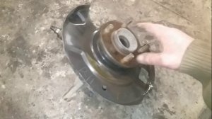 Nissan Primera P11 Замена переднего ступичного подшипника