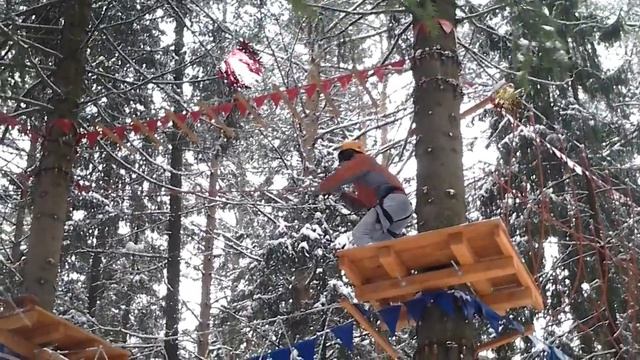 Киров. Верёвочный парк Гамми. смотреть онлайн