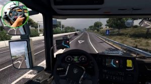 Delivery 25 tons of HAULER VOLVO | Euro Truck Simulator 2 | Logitech G29