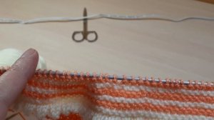 Самые простые пинетки для новорожденных. Пинетки-носочки спицами просто. 2 часть.