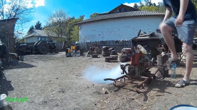 Пожарная мотопомпа МП 800 Б Дымовая завеса смотреть онлайн