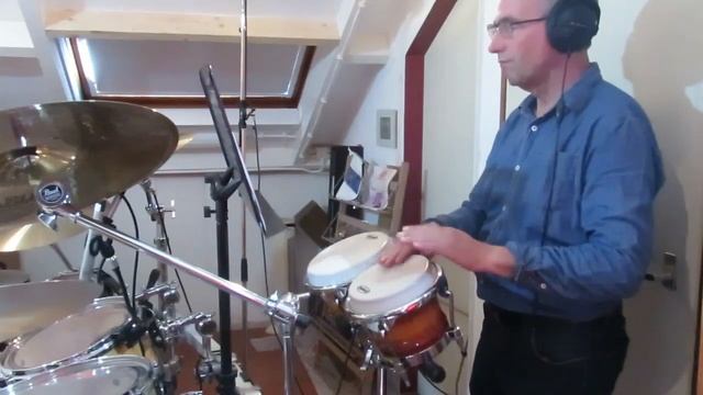 120 bpm Samba Bongo & Conga Percussion Track for play along Studio смотреть онлайн