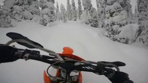 Snowbike ktm 500exf snowrider wendigo 137