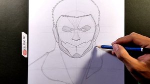 How to Draw Armored Titan - [Shingeki no Kyojin]
