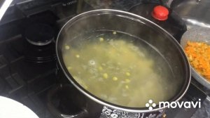 Суп из зелёного горошка.Просто и вкусно,рецепт выручалочка.
