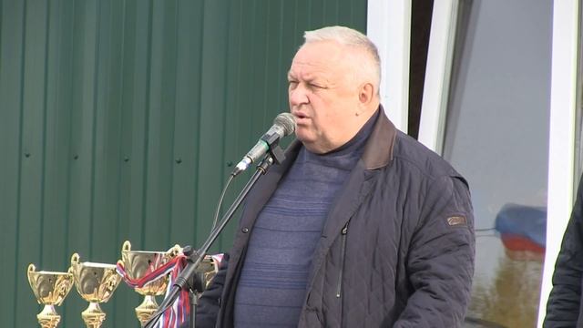 Открытие спортивной площадки с уличными тренажерами. Хлевное 2019