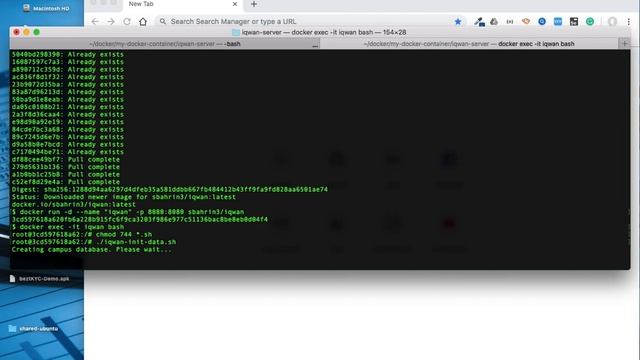 How to pull sbahrin3/iqwan Campus Management System from my docker hub