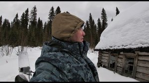 Одиночный поход на таёжное озеро \ 3 ночи в рыбацкой избе \ Часть 1 \ Заезд