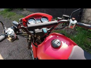 МОТОЦИКЛ INTRUDER 200. выходной в гараже.