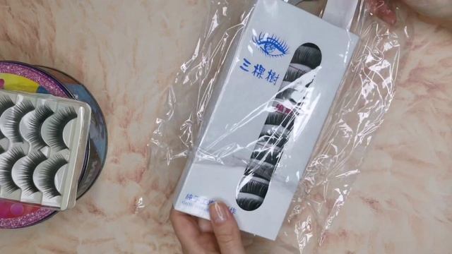 Eyelashes for toys from Aliexpress! Ресницы для игрушек! Распаковка с Алиэкспресс! Video asmr.