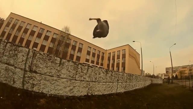 Сальто вперед 900 Parkour Tricks