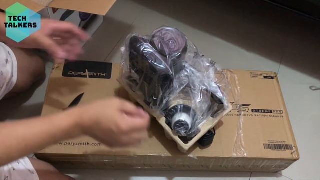 PerySmith  Cordless Dust Mite Vacuum Cleaner  XTREME Series  V20  UNBOXING  PH