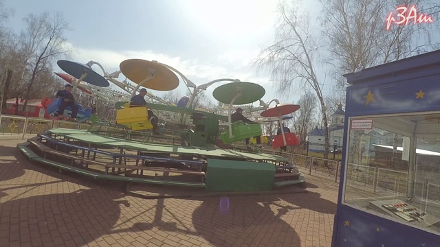 Парк_2017-Аттракцион Орбита, Дроп зона, Емеля в г.Саранск