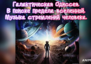 Галактическая Одиссея. В поиске предела вселенной.
Музыка стремлений человека. Премьера!!!