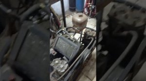 компрессор для гаража  на базе компрессора зил 130