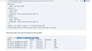 A Quick Look at Kubernetes RBAC 101