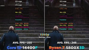 Core i5 14400F vs Ryzen 7 5800X3D | PC Gameplay Benchmark Tested