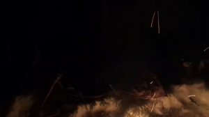 Костёр-нодья! Чтобы не замёрзнуть в зимнем лесу!   Оборудование ночлега!