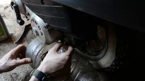 Замена масла в редукторе на HONDA GIORNO af24 (JULIO, TACT, DIO)