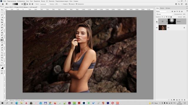 Как повысить выразительность фотографии при помощи радиального градиента и кривых [Акцент внимания]