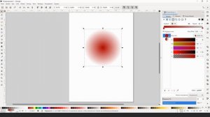 Inkscape 1.2. Реверс радиального градиента