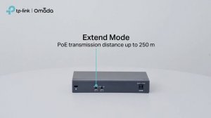 6 Port 10 100Mbps Desktop Switch with 4 Port PoE+   TP Link TL SF1006P.mp4
