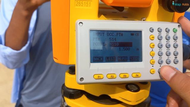 How to check backsight in total station ? | Geoallen | Map Adda смотреть онлайн