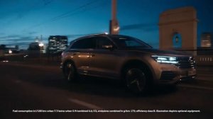 The new Volkswagen Touareg   Driving through the night