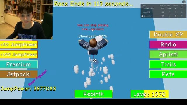 Powesplat Episode 2 Jumping Simulator on Roblox смотреть онлайн