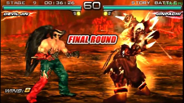 TEKKEN 5 DARK RESURRECTION: DEVIL JIN VS DEVIL JINPACHI MISHIMA