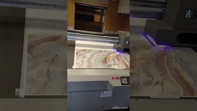 Печать на гибком камне на уф-принтере UVIP3020 | 3t Group смотреть онлайн