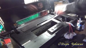 Замена ПГ на Epson L1800. Ввод ID.