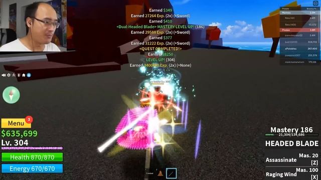 J'AI OBTENU LES TECHNIQUES SECRÈTES SUR BLOX FRUITS ! смотреть онлайн