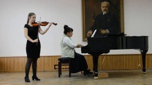 Г. Гендель. Соната №4 ч.1 для скрипки и фортепиано.