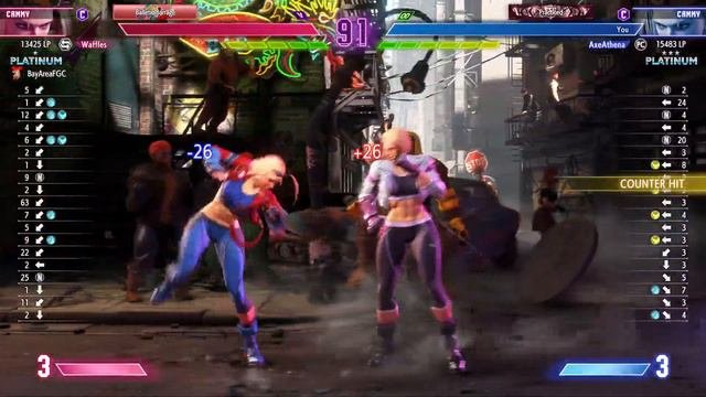 Cammy Vs Cammy Replays (Platinum) - Street Fighter 6