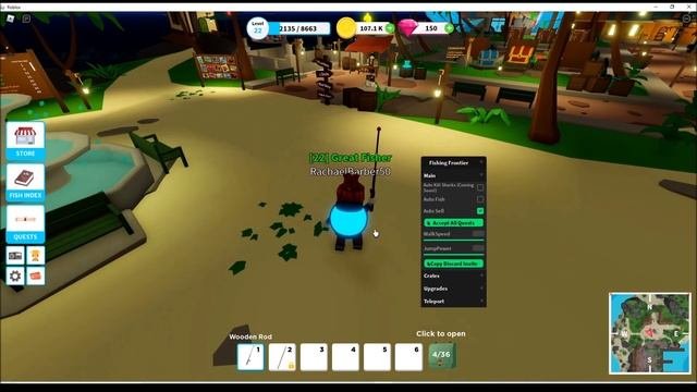 Roblox Fishing Simulator Script (AutoFish, AutoSell, AutoOpen Crates, AutoUpgrade)