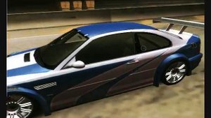 NFS Undergraund 2 Car mod BMW M3 GTR