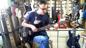 Aria Pro II RSB deluxe 1 Mod. BASS DEMO / BASS REVIEW