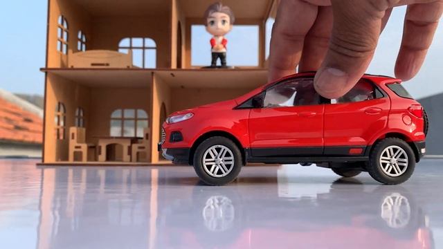 Modified Miniature Scale 1/32 Model Ford EcoSport - Red [ Unboxing ] смотреть онлайн