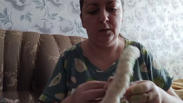 тапочки из ализе пуффи