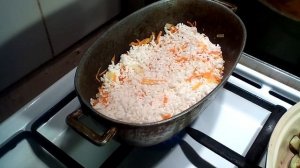 Овощной плов с баклажанами. Постный рецепт. #суфикс