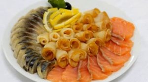 Красивая нарезка и оформление  рыбных  блюд-2