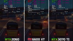 RTX 2060 vs RX 6600 XT vs RTX 3070 TI | 1080p | Test in 10 Games