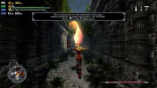 Xenia Master | X-Blades HD | Xbox 360 Emulator Gameplay