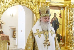 Проповедь митрополита Каширского Феогноста в Новодевичьем монастыре Москвы 30.07.23