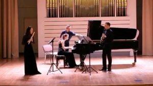 Connesson Techno-parade. Trio flute clarinet piano. Коннессон Техно-парад трио флейта кларнет рояль