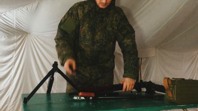 ПКМ// Пулемёт Калашникова Модернизированный// краткий обзор!!!