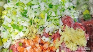 Китайские пельмени Дим самы с креветками