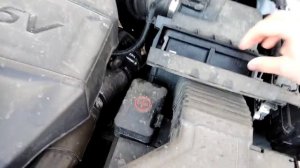 Замена воздушного фильтра Hyundai Santa-Fe\Хэнде Санта- Фе TM 2018+